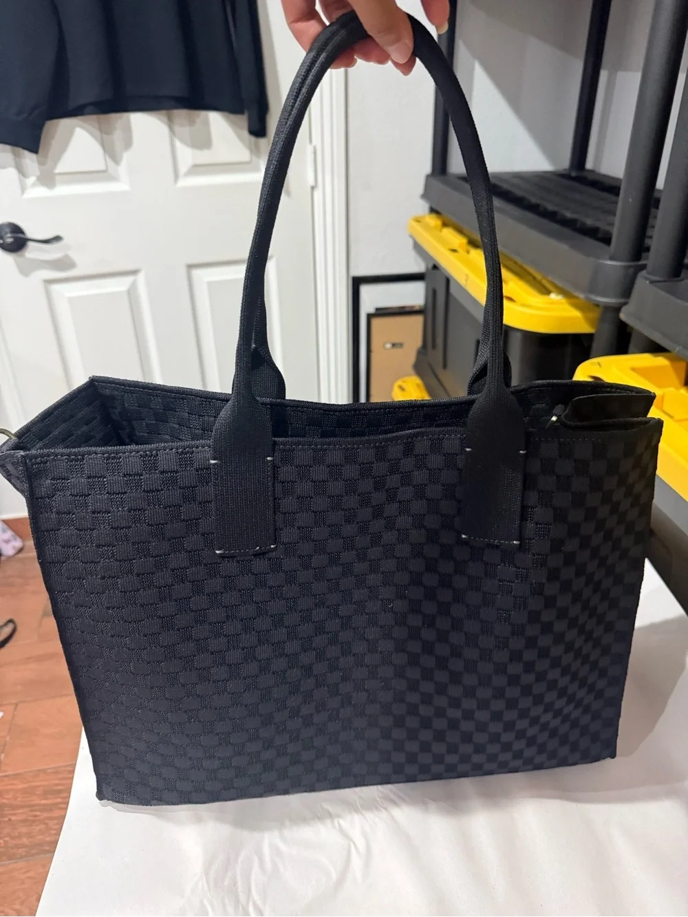 Rothy's The Classic Tote in Black Sand NWOT